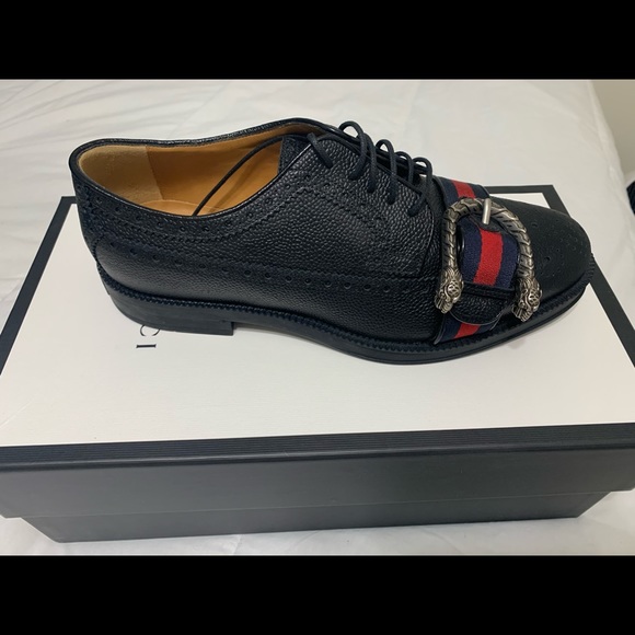 % authentic Gucci leather men shoes - Picture 4 of 8